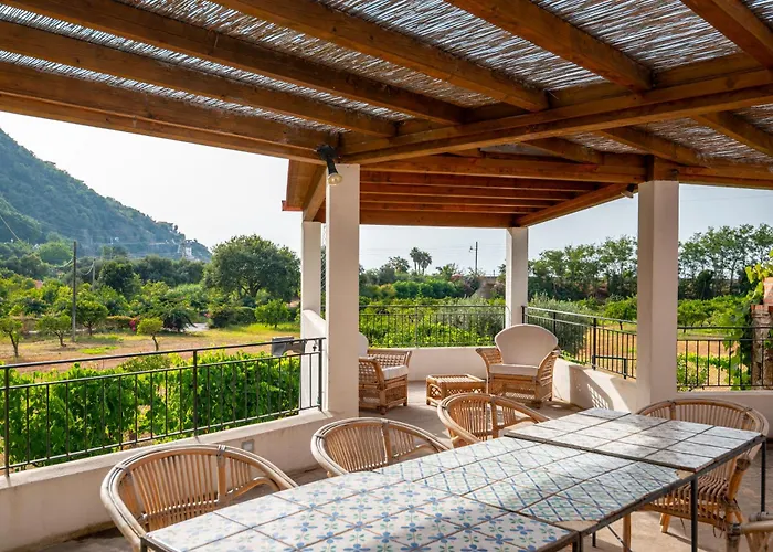 Villa Rosa, Campagna E Mare Con Accesso Privato Capo dʼOrlando